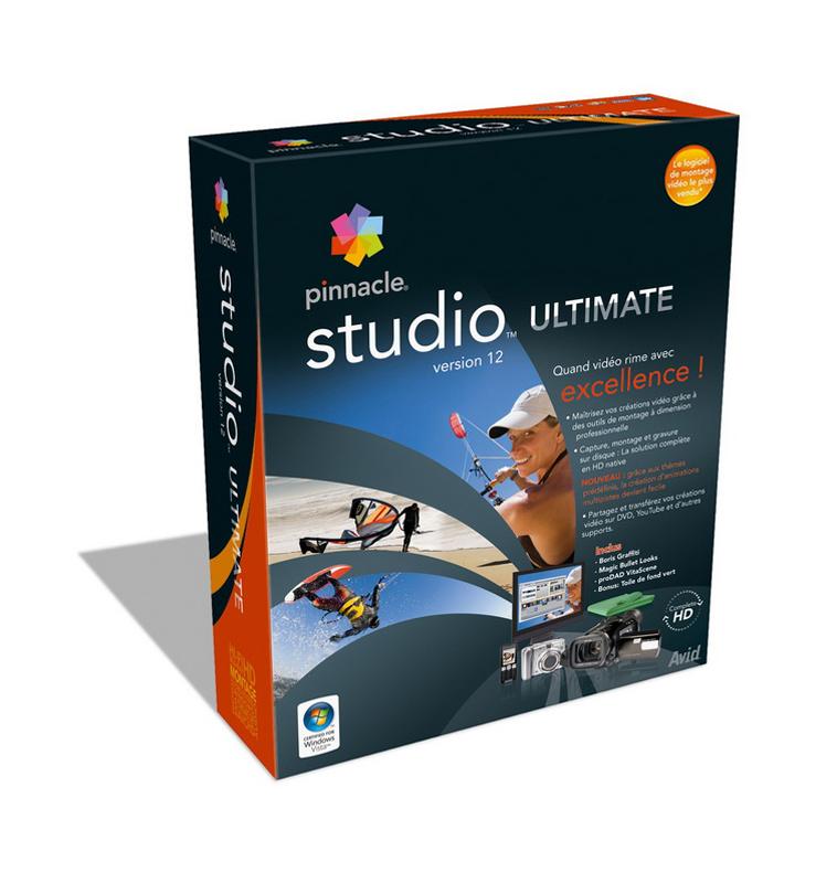 Программу Pinnacle Studio Ultimate V. 12